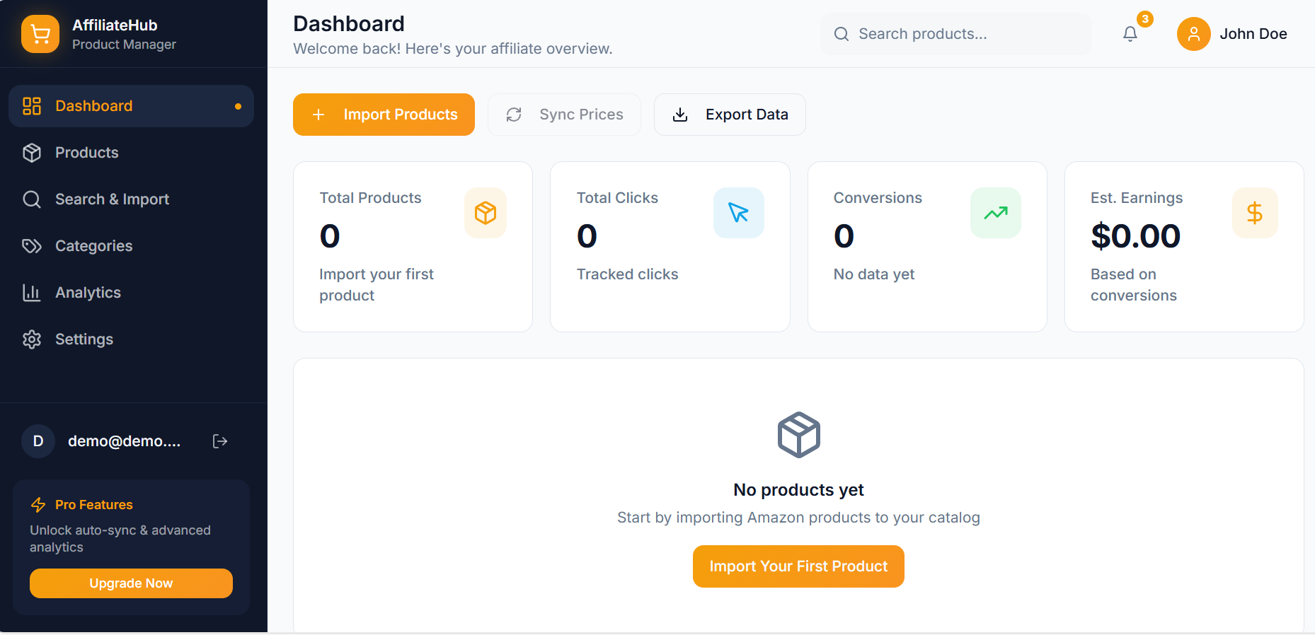 Amazon Affiliate Hub